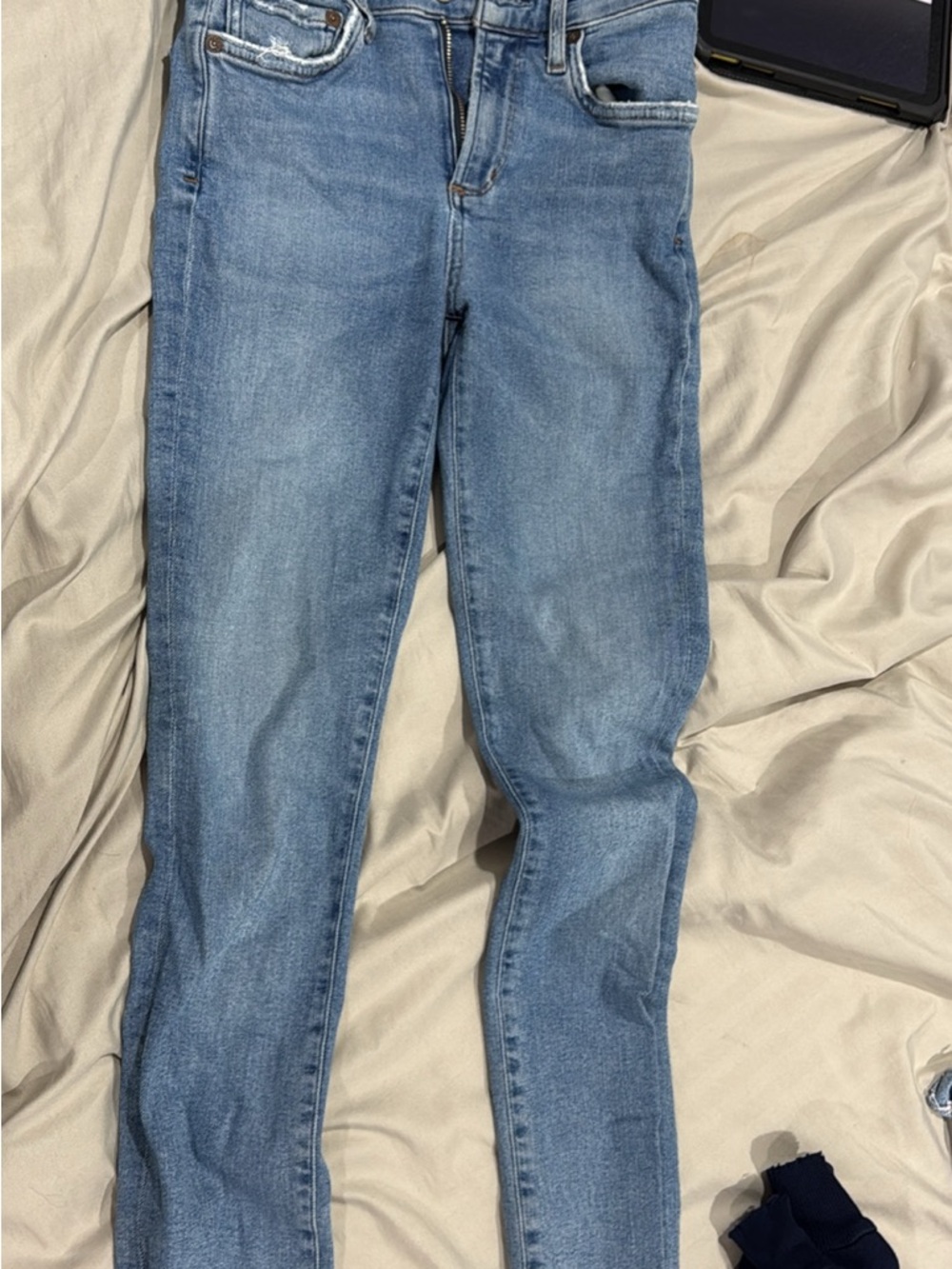 Agolde Light Blue Skinny Jeans